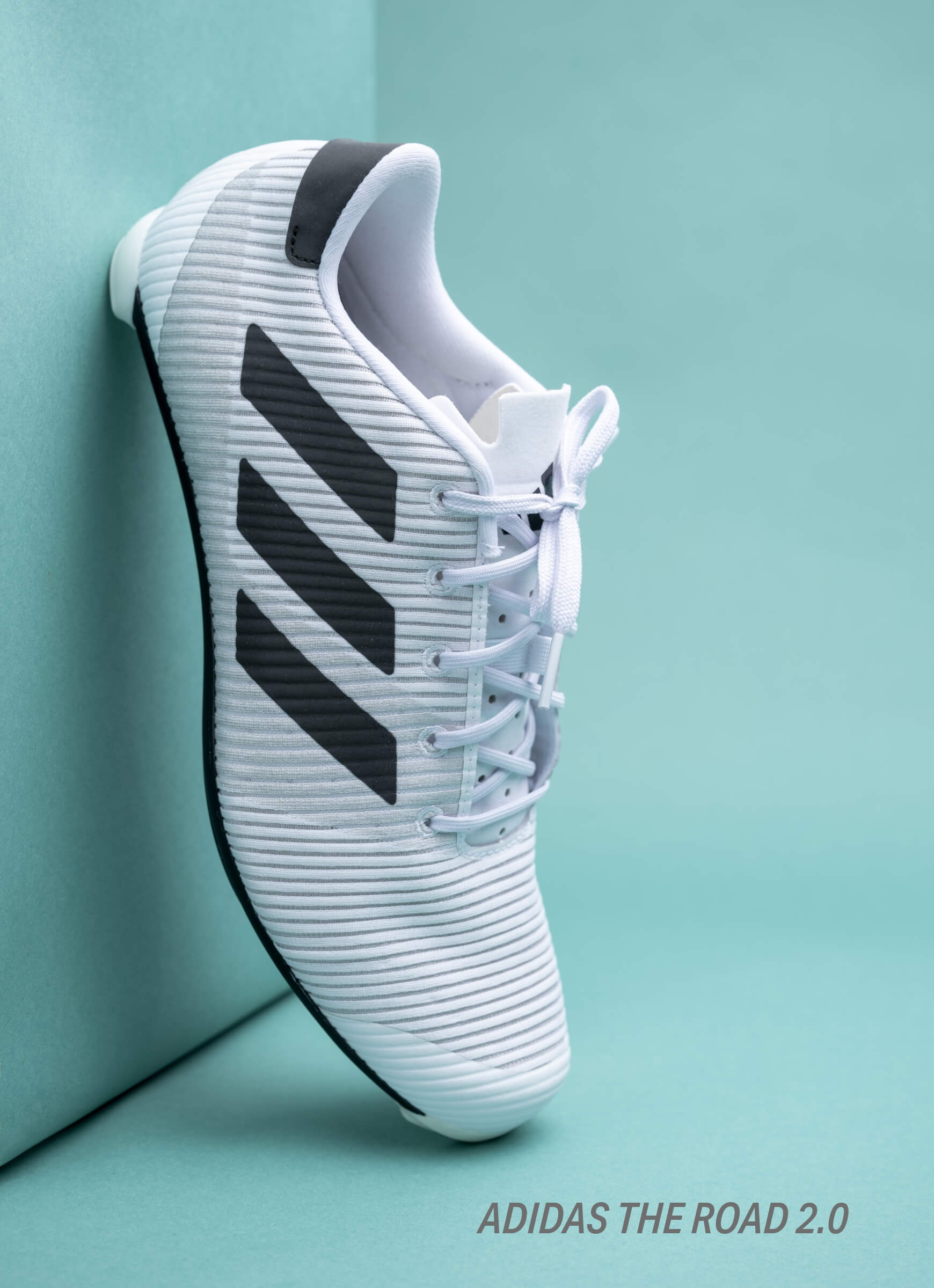 ADIDAS THE ROAD 2.0 WIELRENSCHOENEN WIT/ZWART