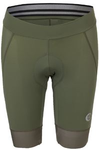 AGU Prime II Essential Fietsbroek Zonder Bretels Kort Groen Dames