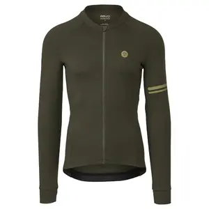 AGU Performance Solid Fietsshirt Lange Mouwen Groen Heren