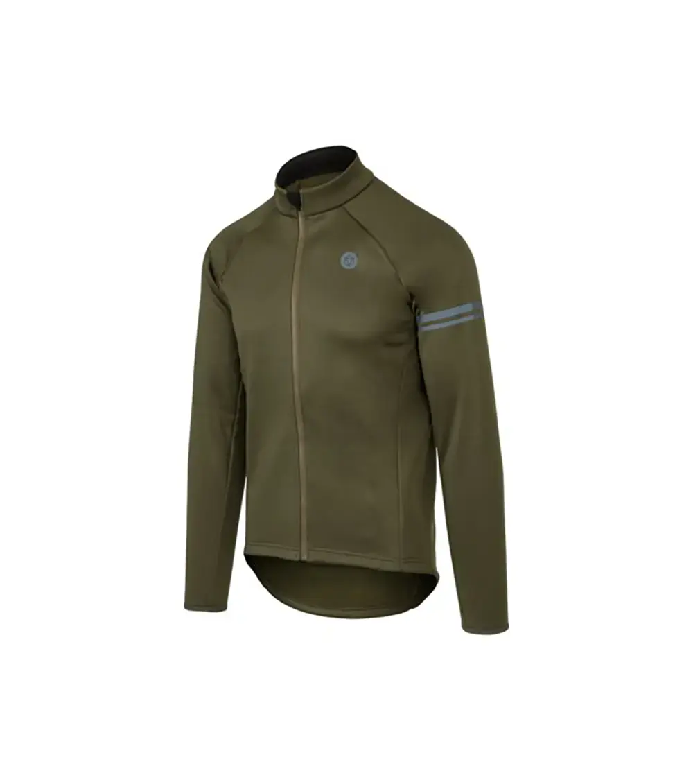 AGU Essential Thermo Fietsjack Groen Heren