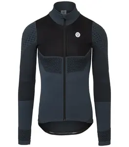 AGU Seamless Performance Fietsshirt Lange Mouwen Donkerblauw Heren