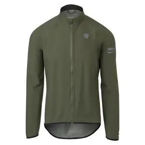 AGU Essential Regenjack Groen Heren