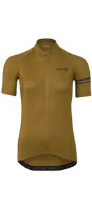 AGU Core Essential Fietsshirt Korte Mouwen Bruin Dames