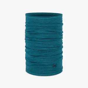 Buff Merino Lightweight Nekwarmer Blauw