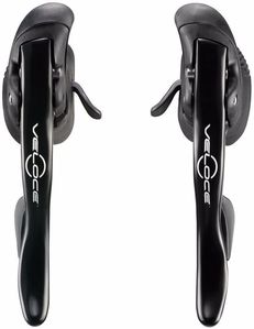 Campagnolo Veloce Black Powershift Ergopowers 10 Speed Zwart