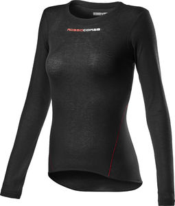 Castelli Prosecco Tech Thermoshirt Lange Mouwen Zwart Dames