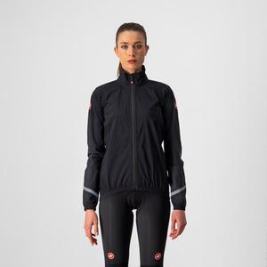 Castelli Emergency 2 Regenjack Zwart Dames