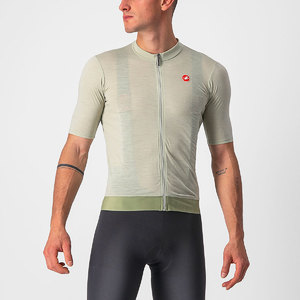 Castelli Finisseur Fietsshirt Korte Mouwen Groen Heren