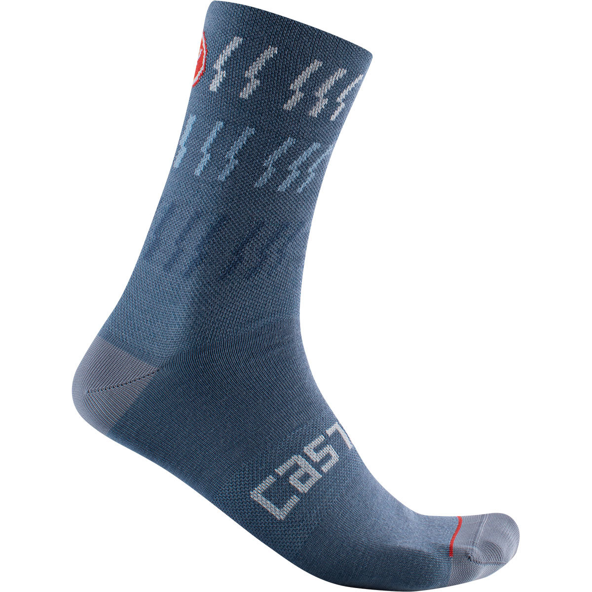 Castelli Mid Weight Pro Jersey, Maglietta Uomo, Celeste, M
