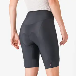 Castelli Prima 2 Fietsbroek Kort Zonder Bretels Zwart/Zwart Dames