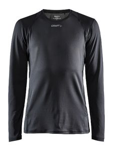 Craft ADV Essence Hardloopshirt Lange Mouwen Zwart Heren