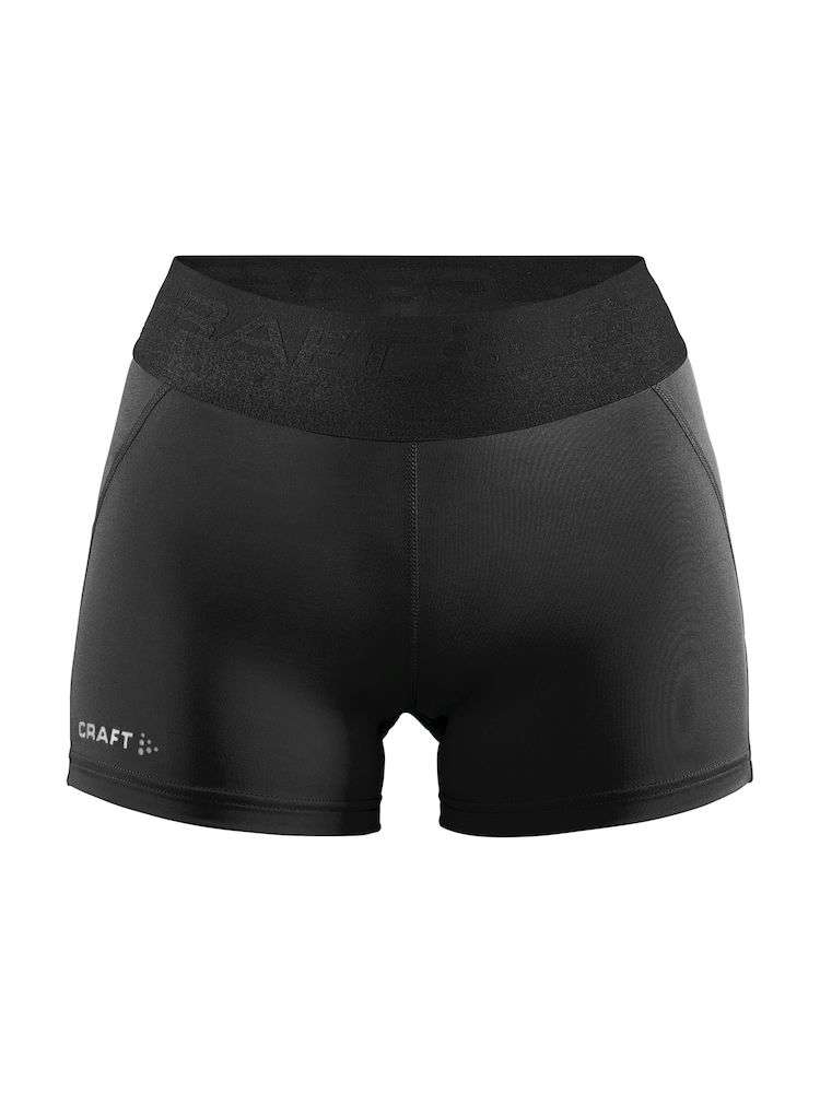 Craft Core Essence Hardloopbroek Kort Zwart Dames