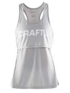 Craft Pure Light Hardloopshirt Zonder Mouwen Wit Dames