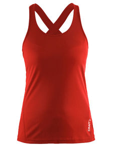 Craft Mind Hardloopshirt Zonder Mouwen Rood Dames