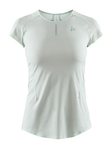 Craft Nanoweight Hardloopshirt Korte Mouwen Mintgroen Dames