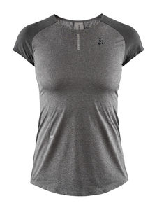 Craft Nanoweight Hardloopshirt Korte Mouwen Grijs Dames