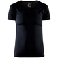 Craft CORE Dry Ondershirt Korte Mouwen Zwart Dames