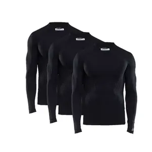 Craft Progress Crewneck 3-Pack Thermoshirt Lange Mouwen Zwart/Zwart Heren