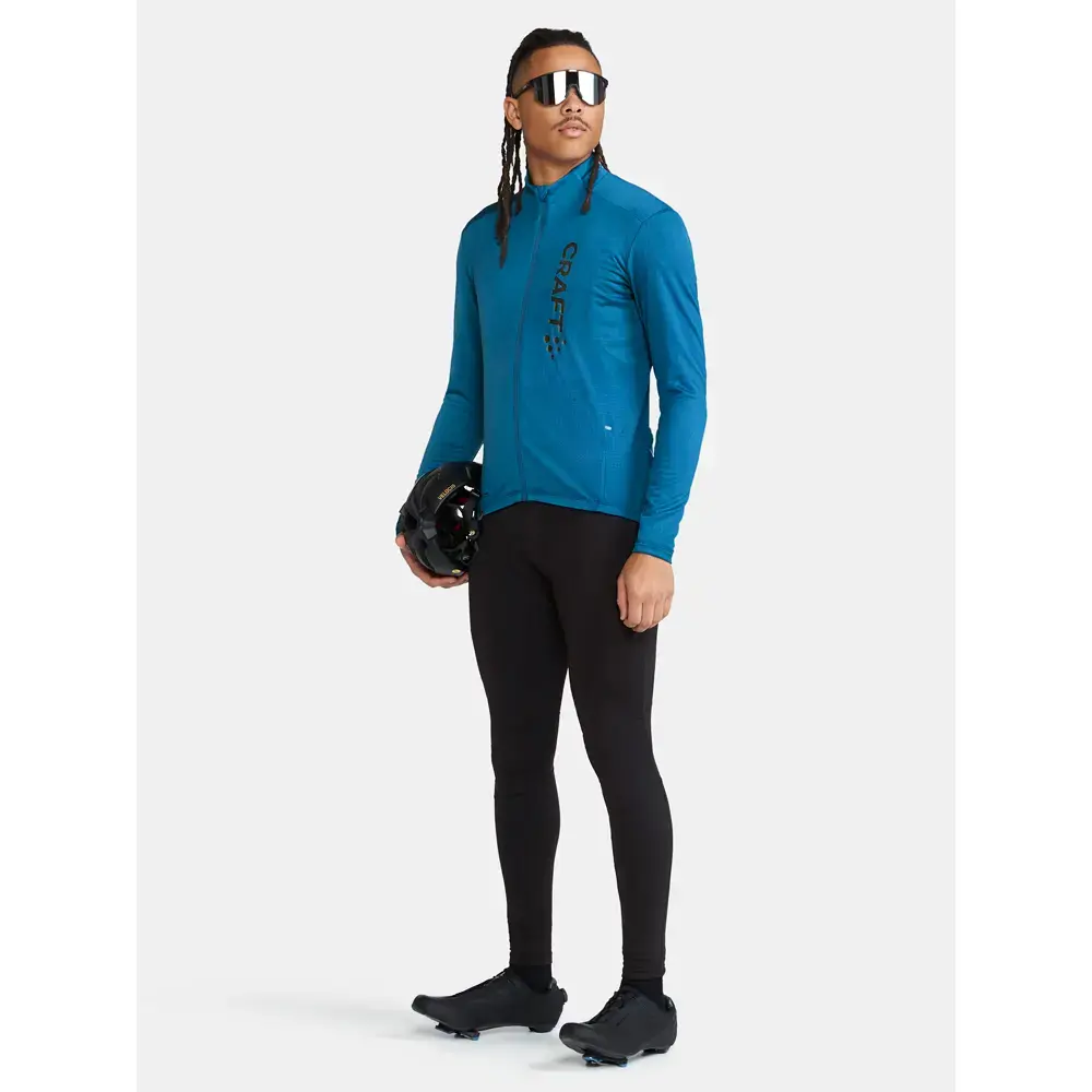 Craft Core Bike SubZ Fietsshirt Lange Mouwen Blauw Heren