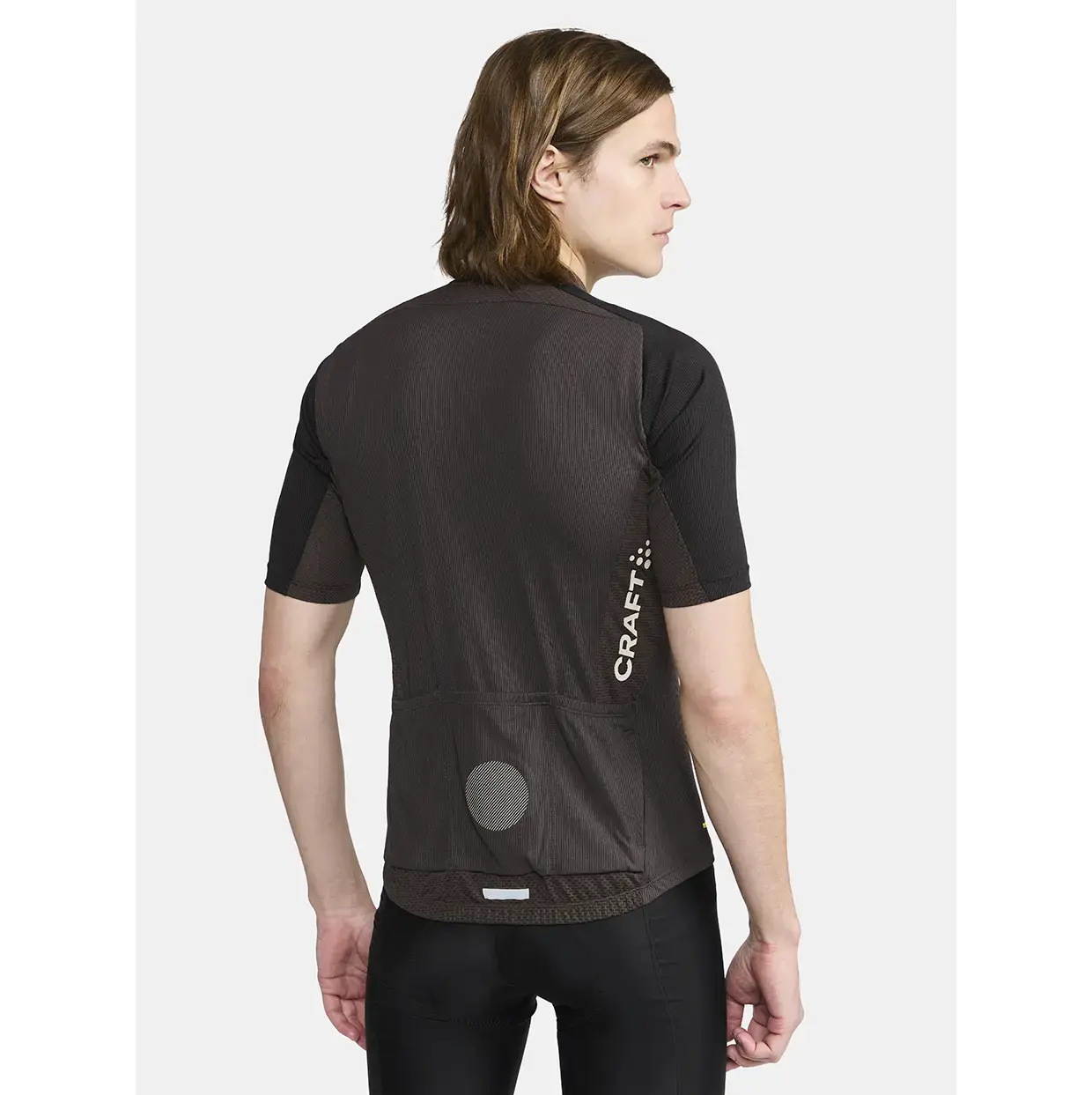 Craft ADV Endurance Fietsshirt Korte Mouwen Bruin/Zwart Heren