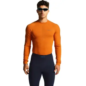 Craft ADV Warm Intensity Thermoshirt Lange Mouwen Oranje Heren