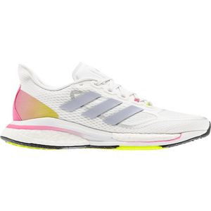 adidas Supernova Plus Hardloopschoenen Wit/Zilver/Roze Dames