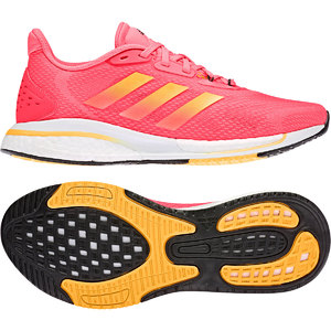 adidas Supernova + CC Hardloopschoenen Roze/Oranje Dames