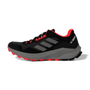 adidas Terrex Trailrider Trail Hardloopschoenen Zwart/Grijs /Rood Heren