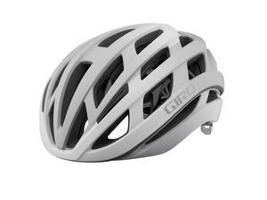 Giro Helios Spherical Race Fietshelm Wit/Zilver