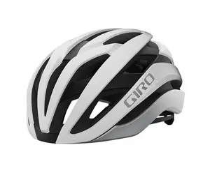 Giro Cielo MIPS Race Fietshelm Mat Wit/Zilver