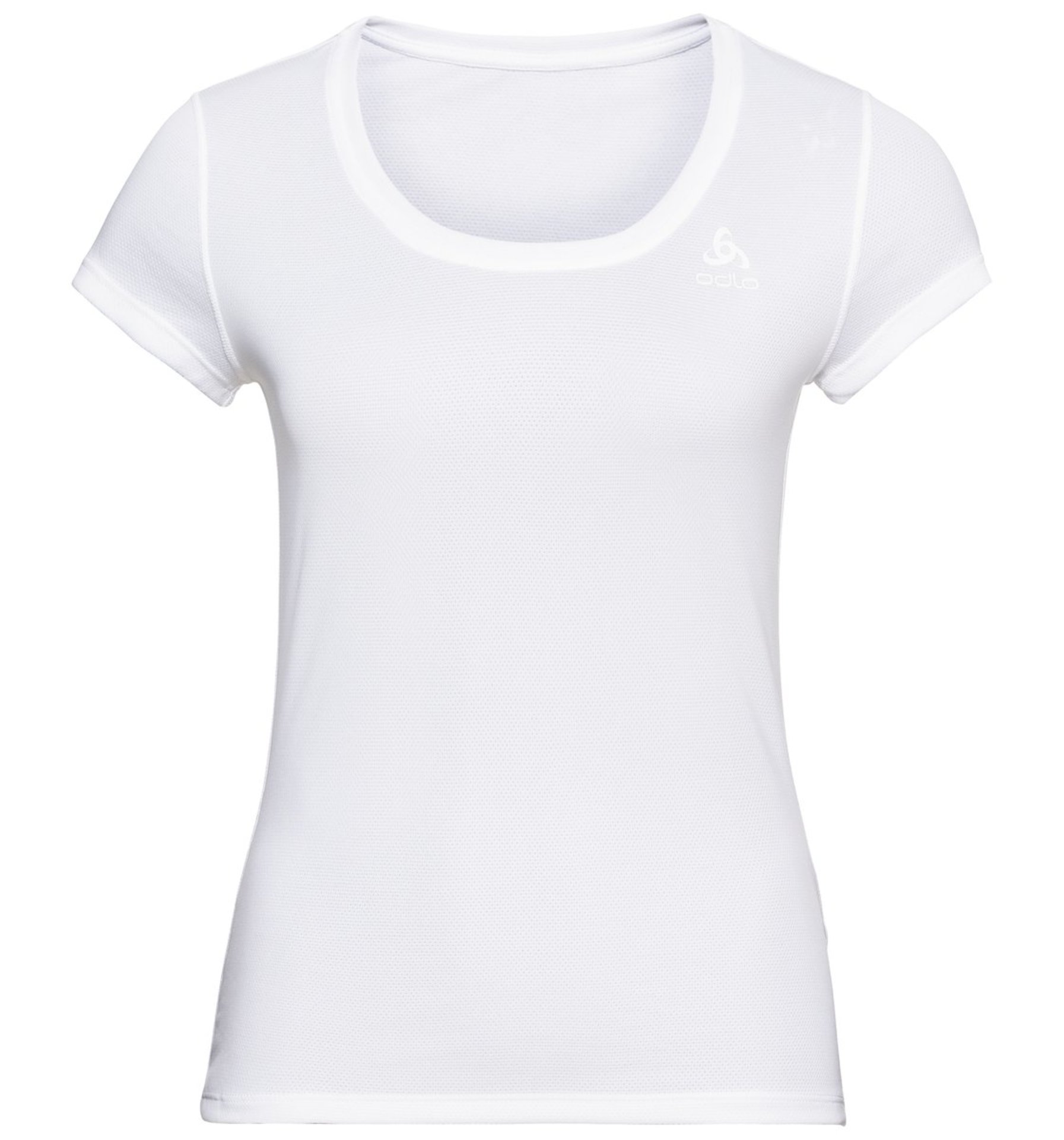 Odlo Active F-Dry Light Eco Ondershirt Korte Mouwen Wit Dames