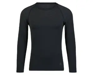 Odlo Performance Light Eco BL Crew Thermoshirt Lange Mouwen Zwart Heren