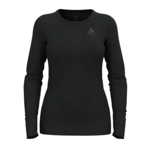 Odlo Merino 200 BL Crew Thermoshirt Lange Mouwen Zwart Dames