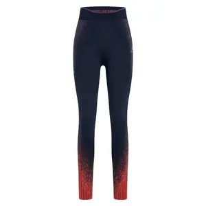 Odlo Blackcomb Eco Thermobroek Lang Blauw/Oranje Dames