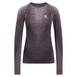 Odlo Blackcomb Eco Crew Thermoshirt Lange Mouwen Paars Dames