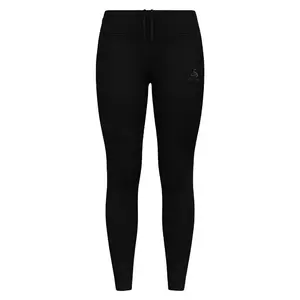 Odlo Zeroweight Hardloopbroek Lang Zwart/Zwart Dames