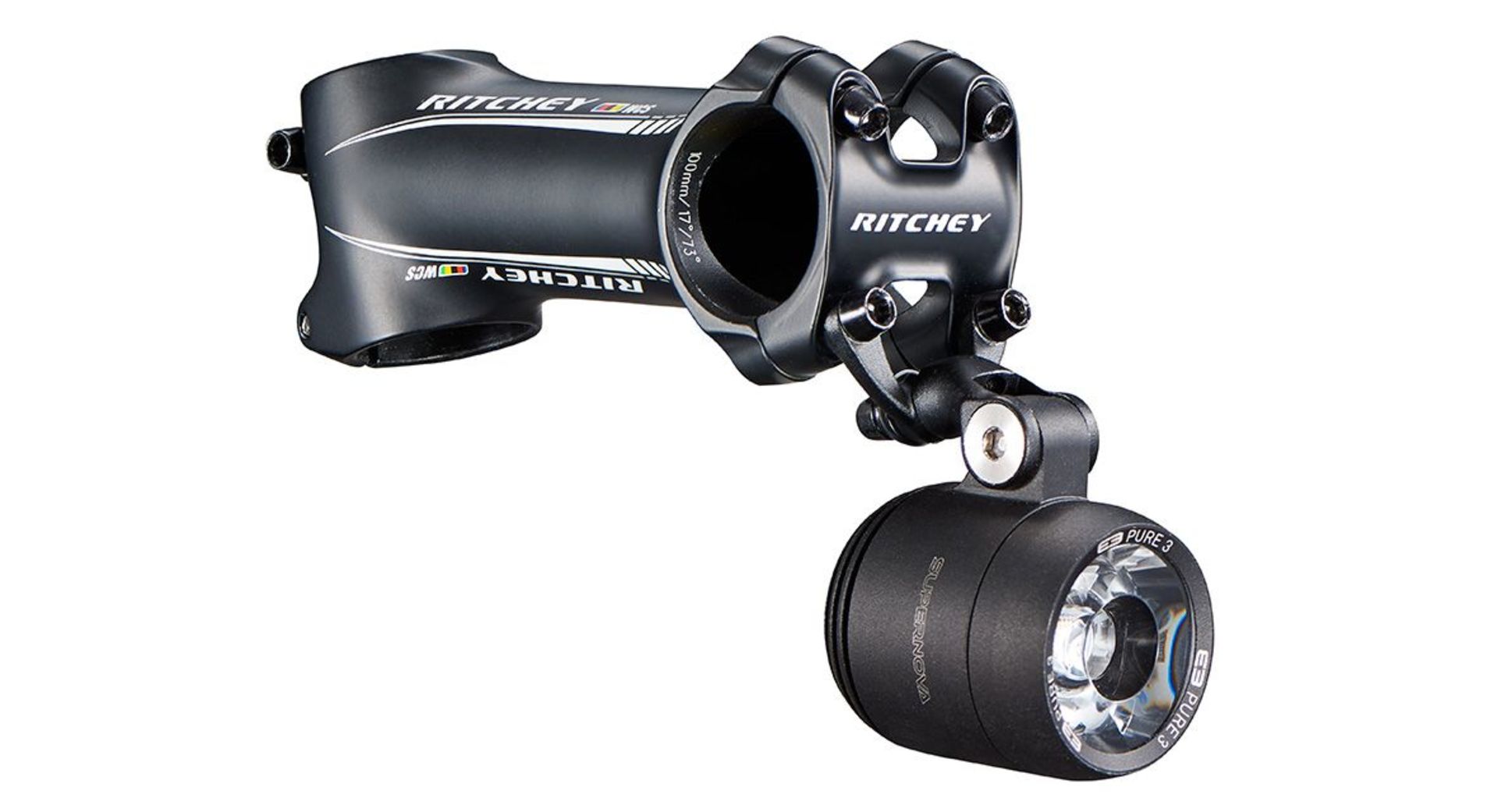 Ritchey C220/4-Axis44 Stuurpen Mount voor Supernova Lamp