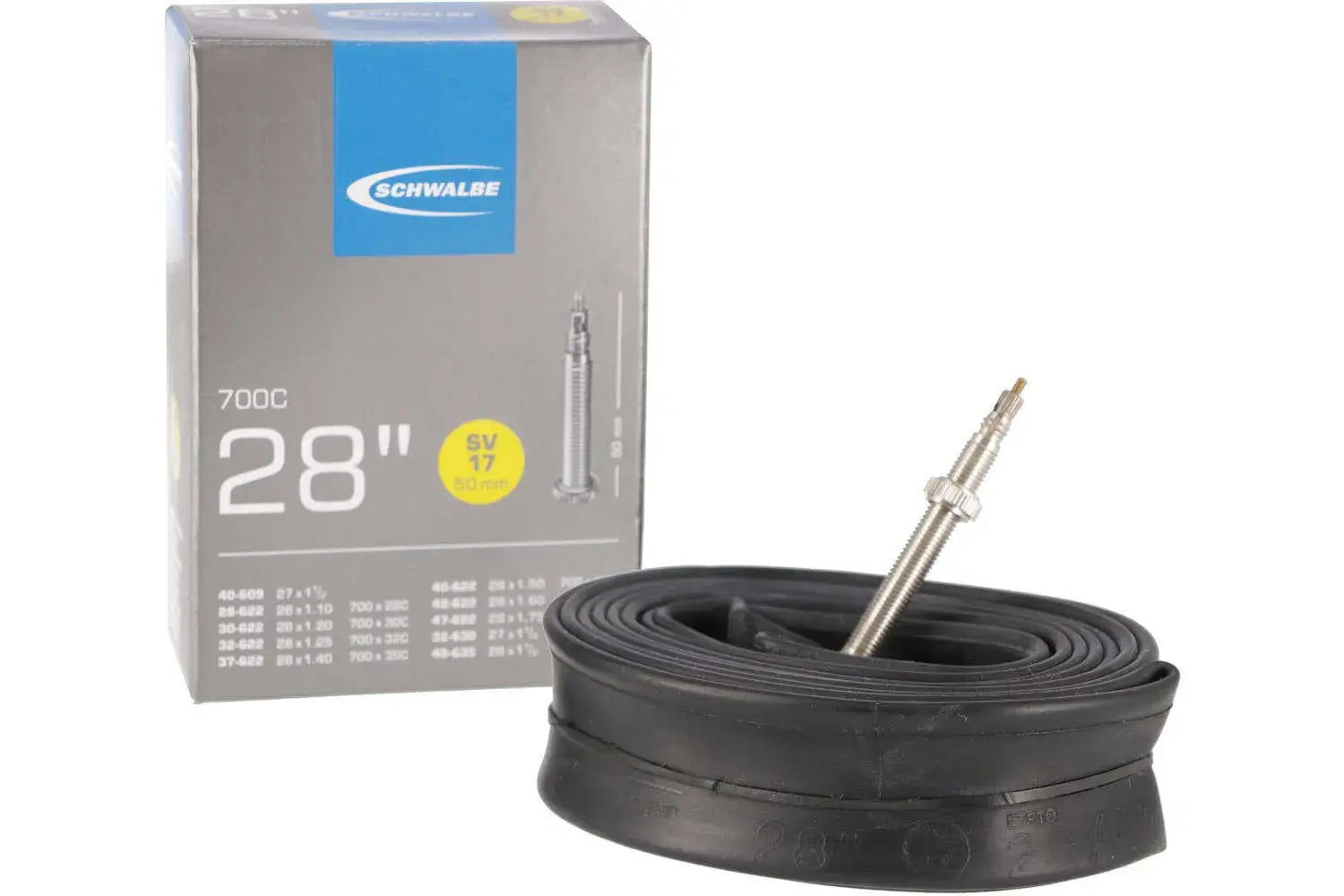 Duše na trekingové kolo 28 Schwalbe SV17 28x1,2-1,75 presta/galuskový Duše na trekingové kolo 28 Schwalbe SV17 28x1,2-1,75 presta/galuskový