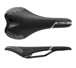 Selle Italia SLR TM S1 Mangaan Rail Zadel Zwart