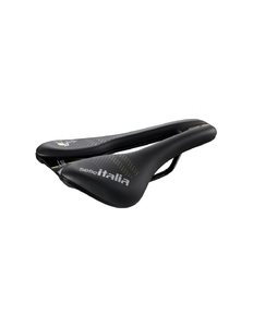 Selle Italia NOVUS Boost EVO TM Superflow TDF L Zadel Zwart/Geel