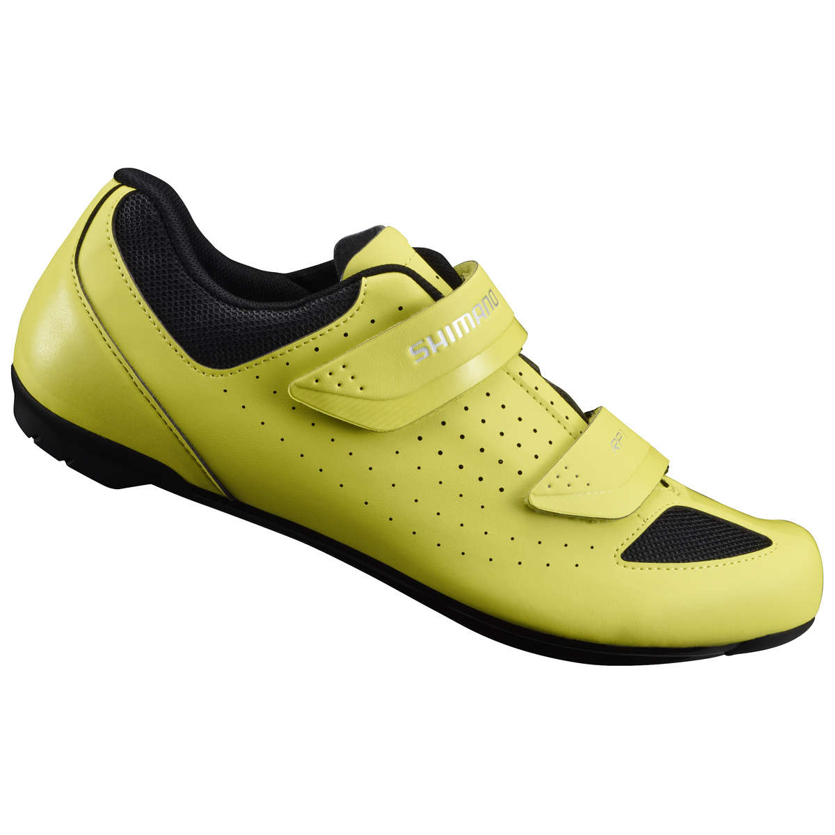 Shimano RP100 Wielrenschoenen Neon Geel Heren