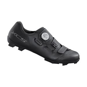 Shimano XC502 Breed Mountainbikeschoenen Zwart Heren