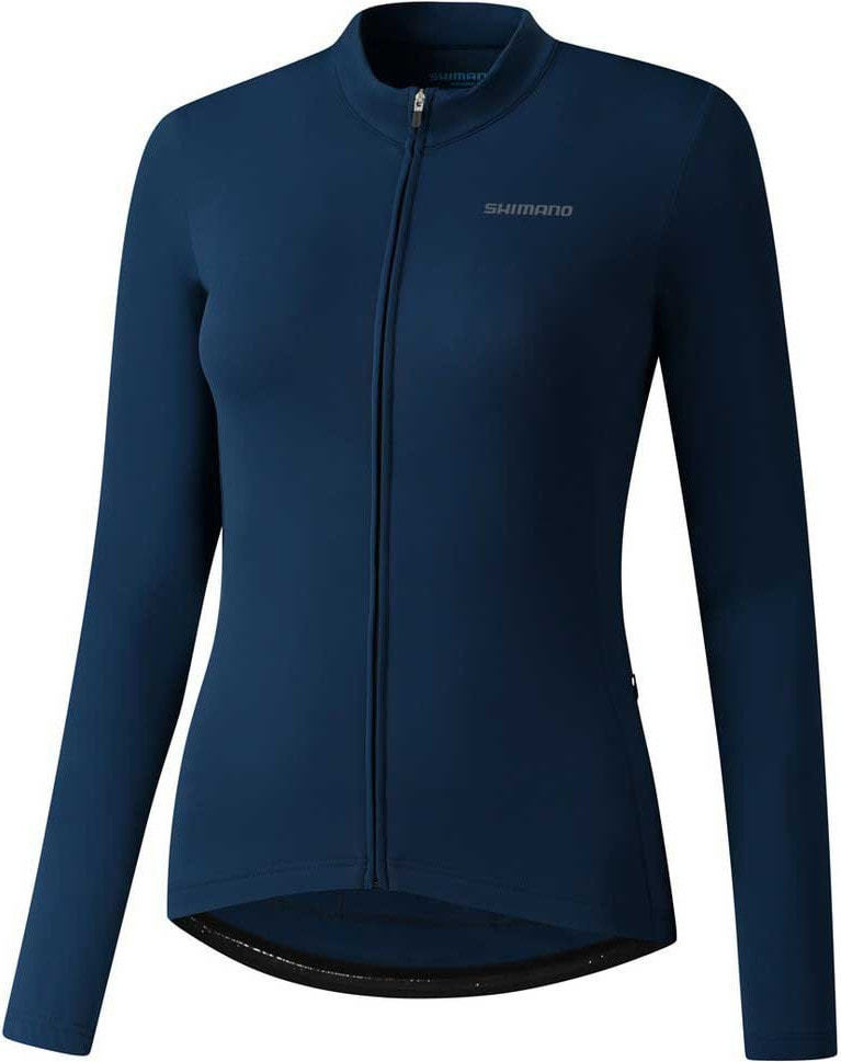 Shimano Vertex Kaede Fietsshirt Lange Mouwen Blauw Dames