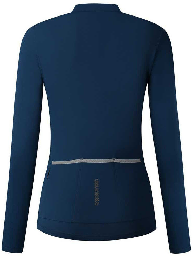 Shimano Vertex Kaede Fietsshirt Lange Mouwen Blauw Dames