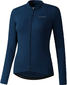 Shimano Vertex Kaede Fietsshirt Lange Mouwen Blauw Dames