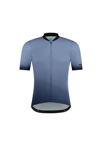 Shimano Evolve Aventura Fietsshirt Korte Mouwen Blauw Heren