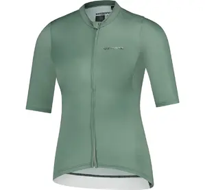 Shimano Sakura Fietsshirt Korte Mouwen Groen Dames