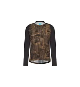 Shimano Foresta MTB Fietshirt Lange Mouwen Metallic Bruin Heren