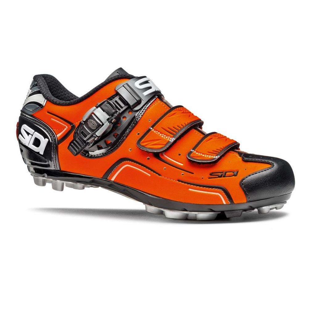 Sidi Buvel Mountainbikeschoenen Fluor Oranje Zwart sidi-buvel-mountainbikeschoenen-fluor-oranje-zwart
