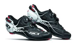 Sidi Shot Wielrenschoenen Mat Zwart/Wit Heren